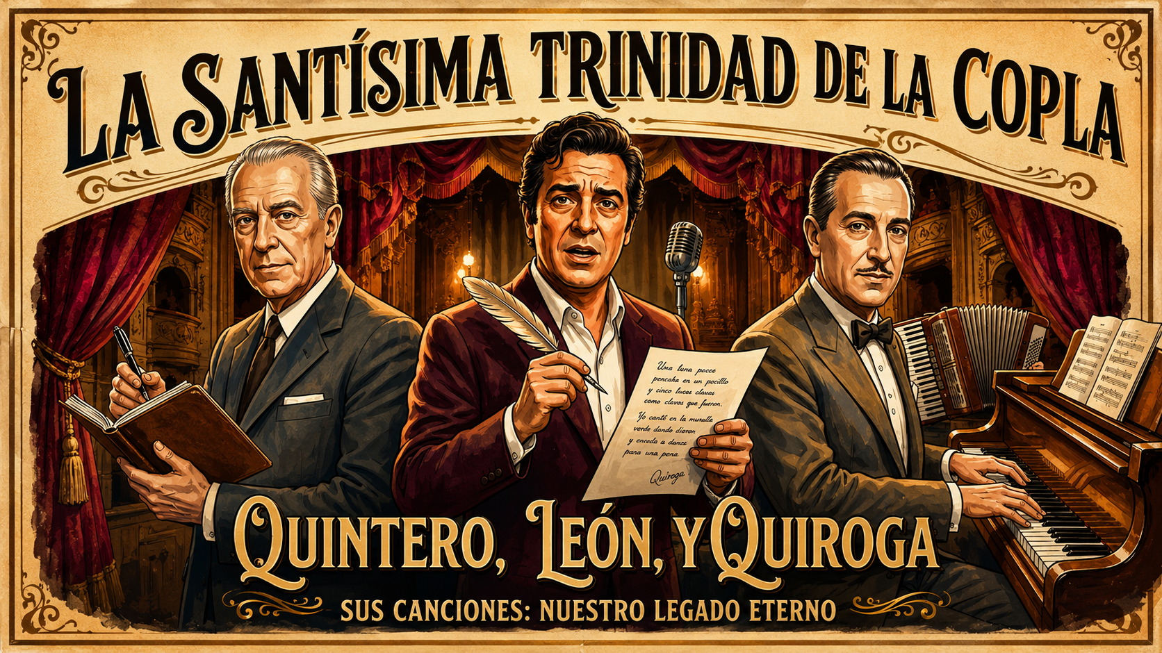 El eco eterno de Quintero, León y Quiroga